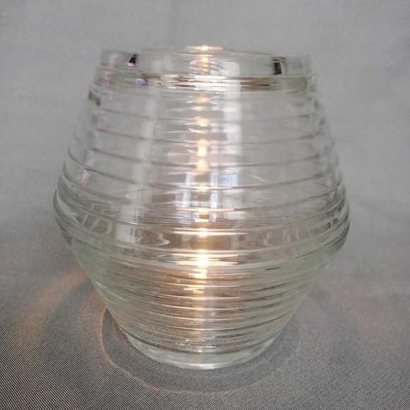 1990s Anchor Hocking Fairy Lamp Anchor Hocking Park Avenue Candle Lamp - Picture 5 of 6